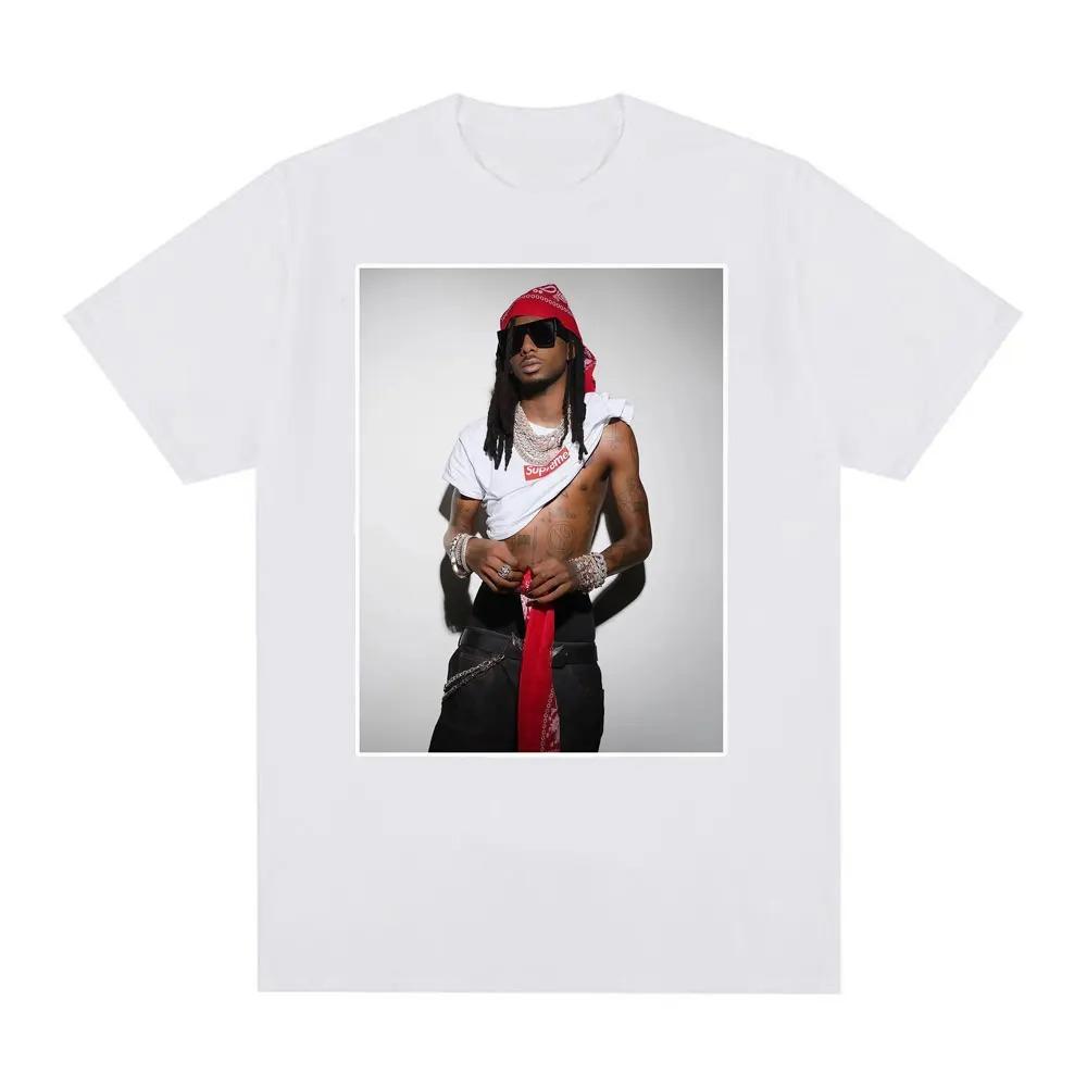 Tricou Streetwear Inspirat de Playboi Carti Stil Vintage Estetică Rap Tricou Femei Mărime Mare Unisex Cel Mai Vândut top