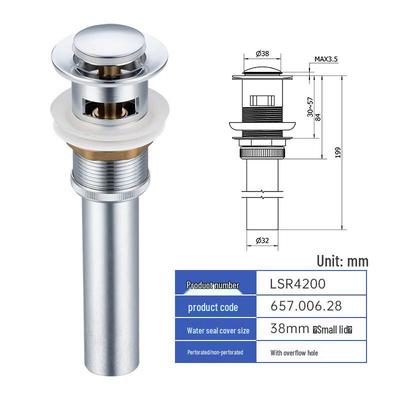Tapón de desagüe emergente para lavabo Lantuan