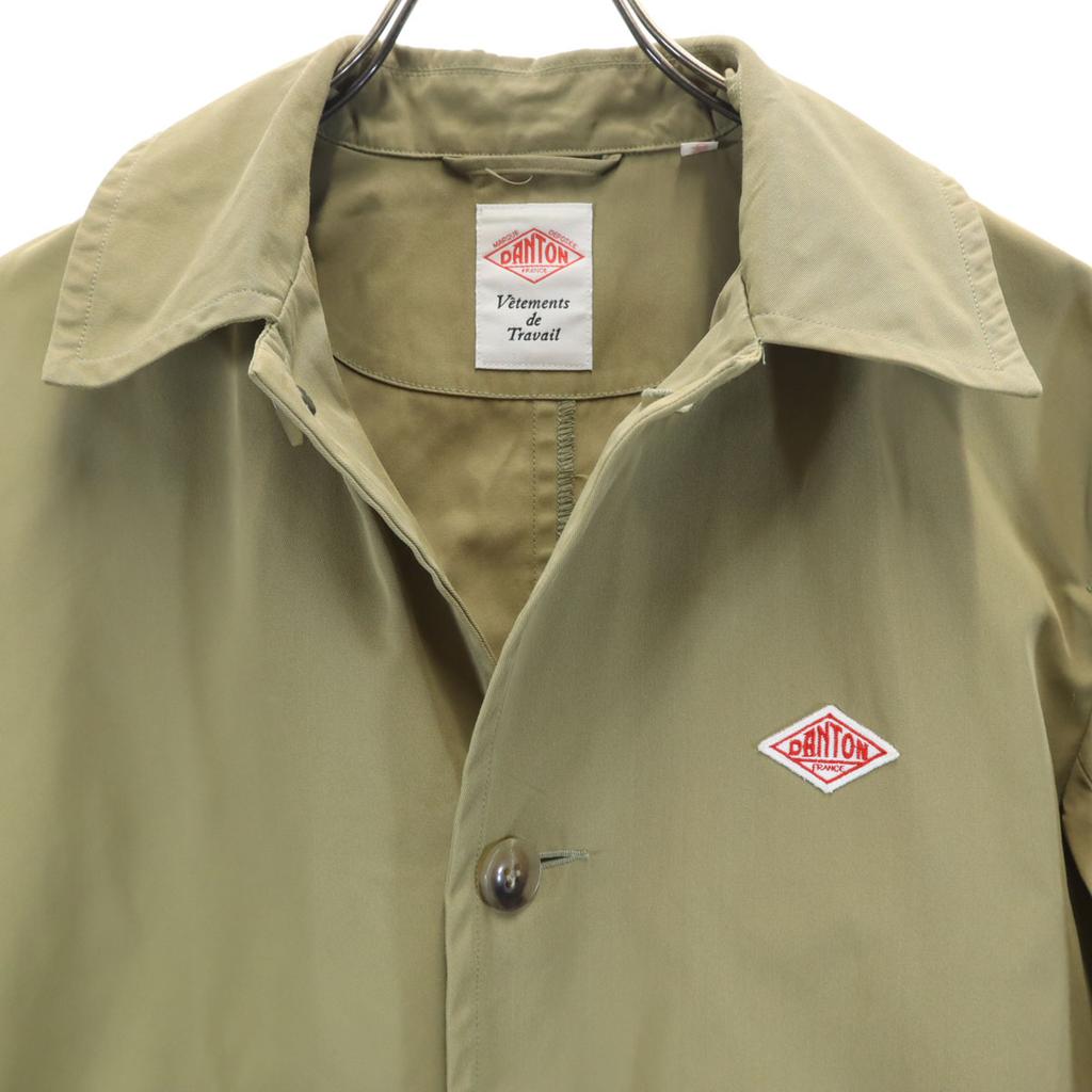 Danton Edelstahlkragenmantel 36 beige Herren Gebraucht