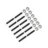 Exhaust Manifold Bolts and Nuts Spare 1 Set Premium Attachments Replace for Toyota 70 75 80 100 Series 1Hz 1hdt Automotive