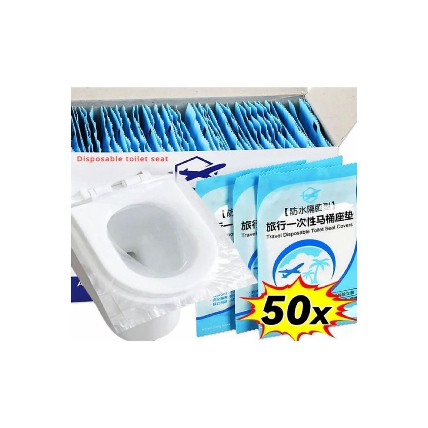 

Одноразовий чохол для сидіння унітазу 50 шт. Диспенсер для чохла для сидіння унітазу.