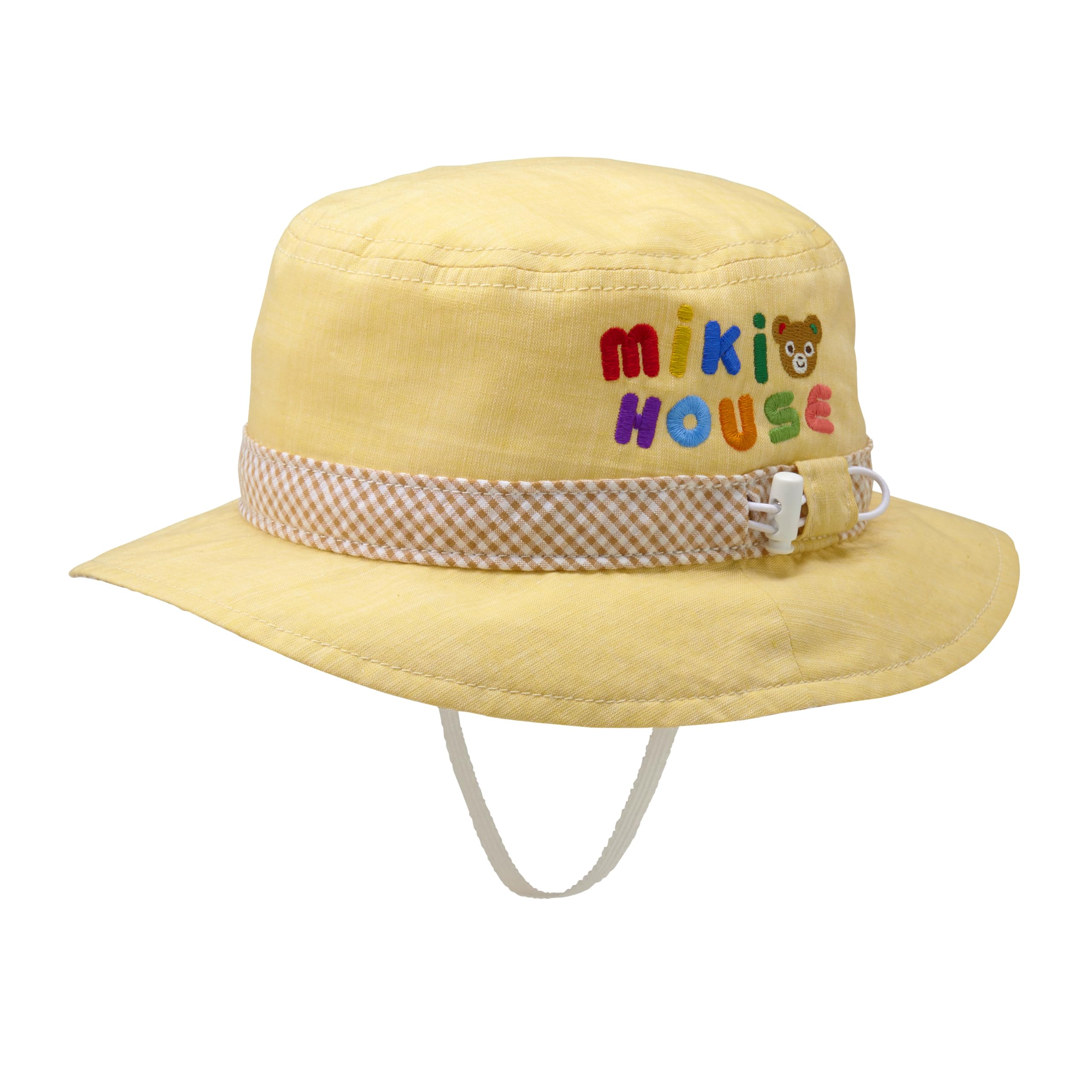 

UV Sunshade L Yellow [MIKI HOUSE] Hat, Protection, Cover, 100% Cotton, Rubber, Boys, Girls, Babies, Kids, Children s Clothes, 12-9105-684 (52-54cm), жёлтый