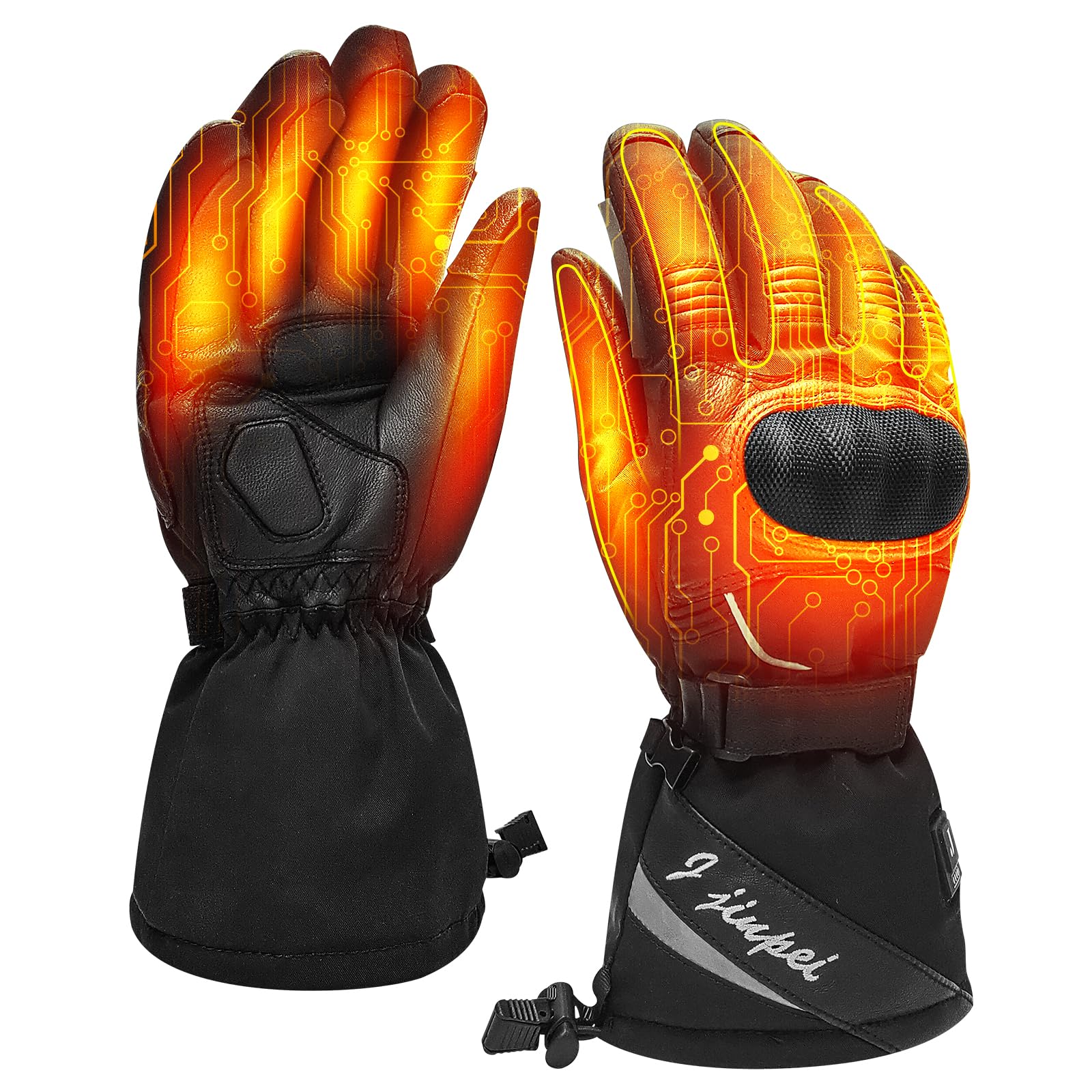 

Мотоциклетные перчатки с подогревом 3000 мАч, Холодные для и Размер XXL, Зимние, Перезаряжаемые, Аккумуляторные, Водонепроницаемые, Погодные, Мотоциклы, Велоспорт, Рыбалка, Работа,