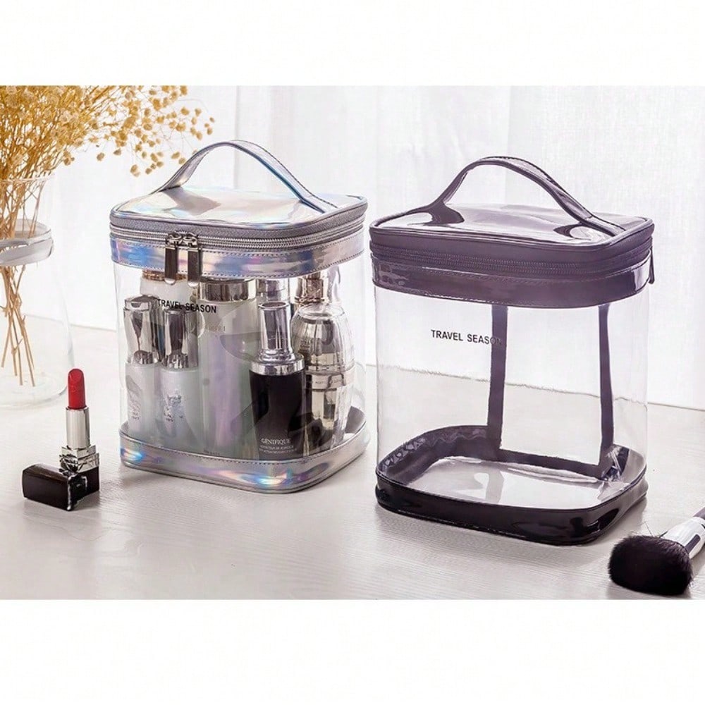 Wash bag large capacity ins wind portable portable travel cosmetic bag storage bag, portable cosmetic storage