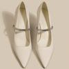 Size  2026 New Pointed Stiletto Heel Pumps Women Shoes Small Size Shallow Mouth Commuting Thin Heel Black Work Shoes