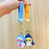 Internet Celebrity Shark Cat Keychain Cute Shark Cat Doll Pendant Car Schoolbag Keychain