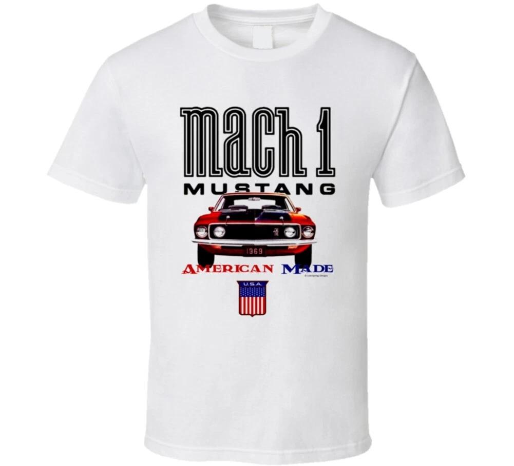 Mustang 1969mach 1 American Made Musclecar Gift T Shirt S