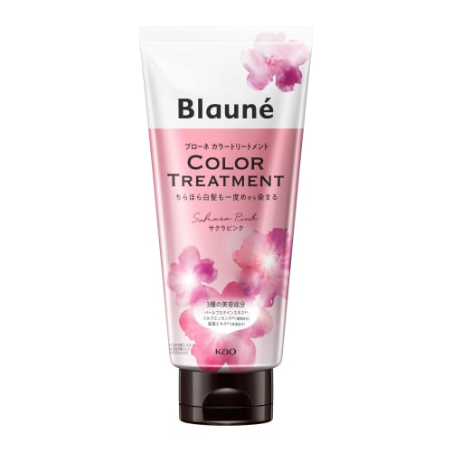 

brone color treatment sakura pink
