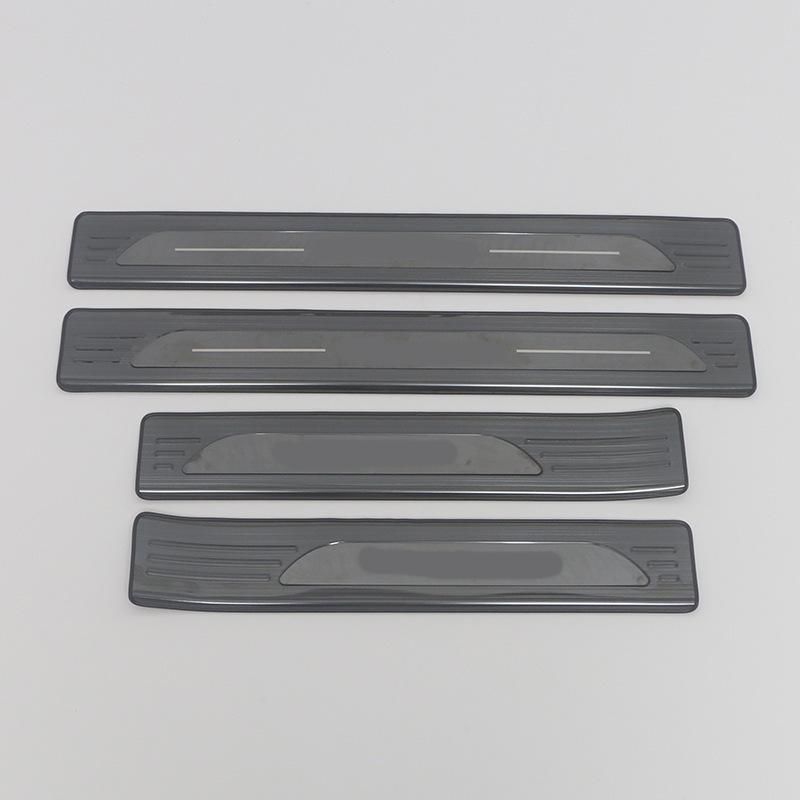 Lantu 23 Light Chasing Stainless Steel Welcome Pedal Sill & Bumper Protective Sticker