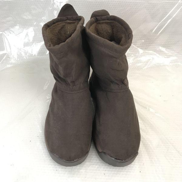 NIKE 08 Chukka Moc Boots 7YW 25cm Brown 333689-221(USED)