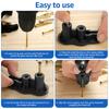 55Pcs Squeaky Floor Repair Kit Steel Eliminate Floor Squeak Screws Kit Premium Hidden Deck Fasteners Squeaking Floor Fixing