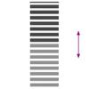 Zebra Roller Blind, Black, Fabric Width 70.9 Cm, Polyester