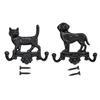 Antique Iron Wall Hook for Coat and Hat Multipurpose Animal Shape Hanger Heavy Duty Holder Courtyard Decoration