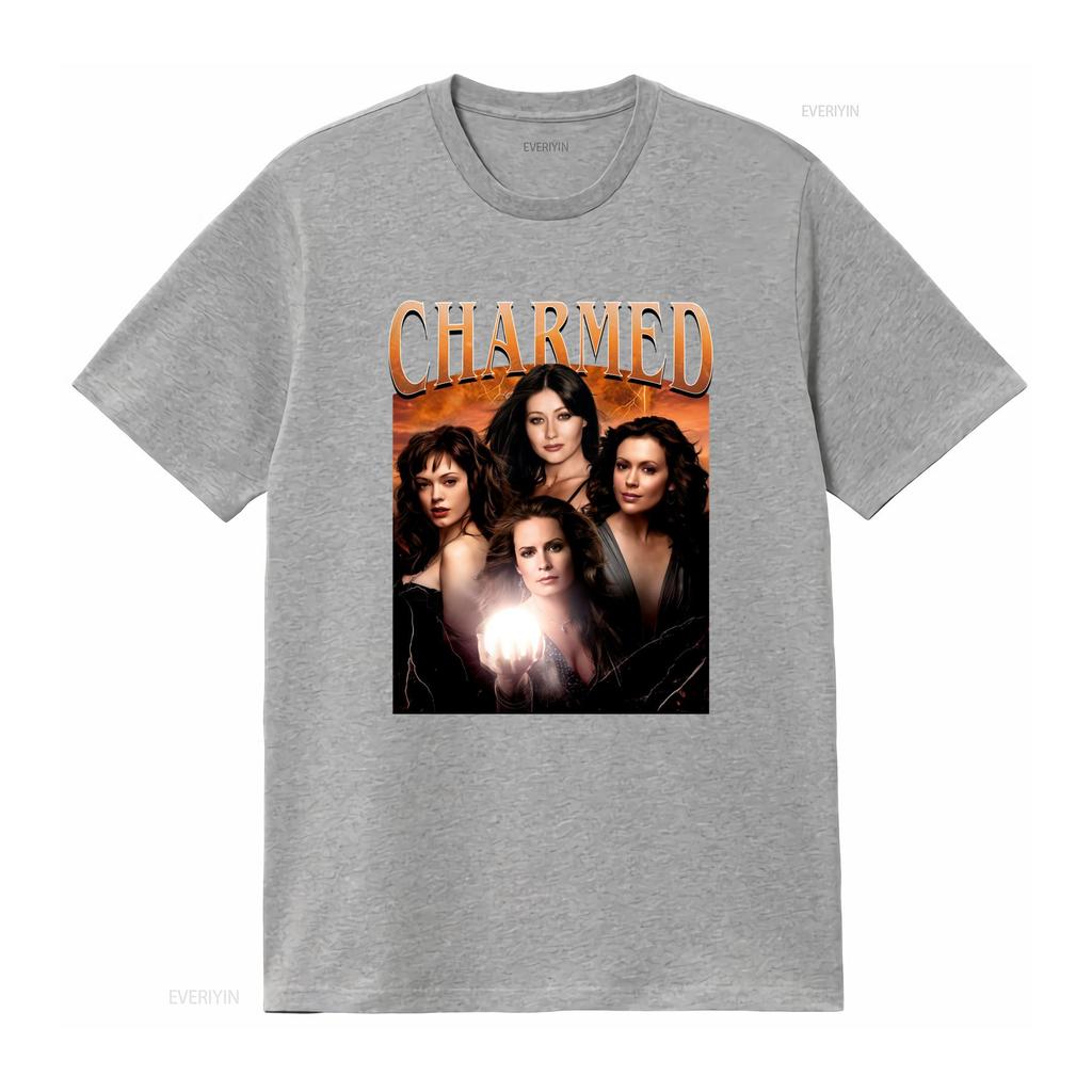 Maglietta Vintage Charmed Serie TV Perfetta per l'Uso Quotidiano Disponibile in Tutte le Taglie S 4XL vintage Lavata Unisex Leggermente homme