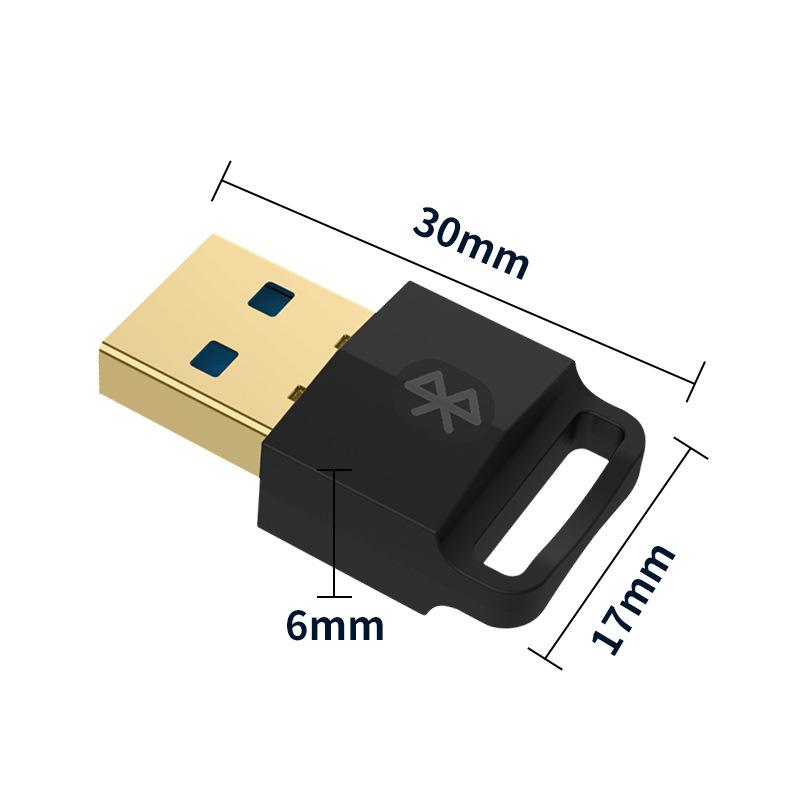 Bluetooth adaptér 5.0 Notebook Myš Klávesnice Herní ovladač Externí USB Bezdrátový Přijímač Audio Vysílač