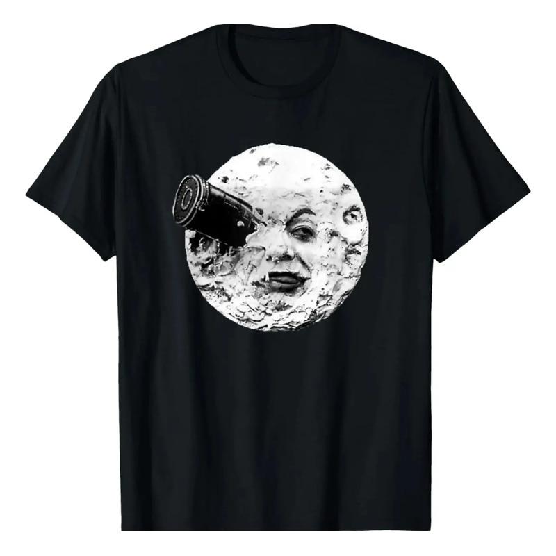 Camiseta Georges Melies Con Dise?o De Viaje A La Luna S разноцветный