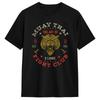 Unisexs Tshirt Muay Thai Fighter T Shirts Harajuku Summer Tee Shirt Y2k Funny 100 Cotton Tops Gift