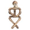 Retro Desk Lamp Unique Pipe Robot Shape E27 Exquisite Vintage Table Lamp for Home Living Room Cafes