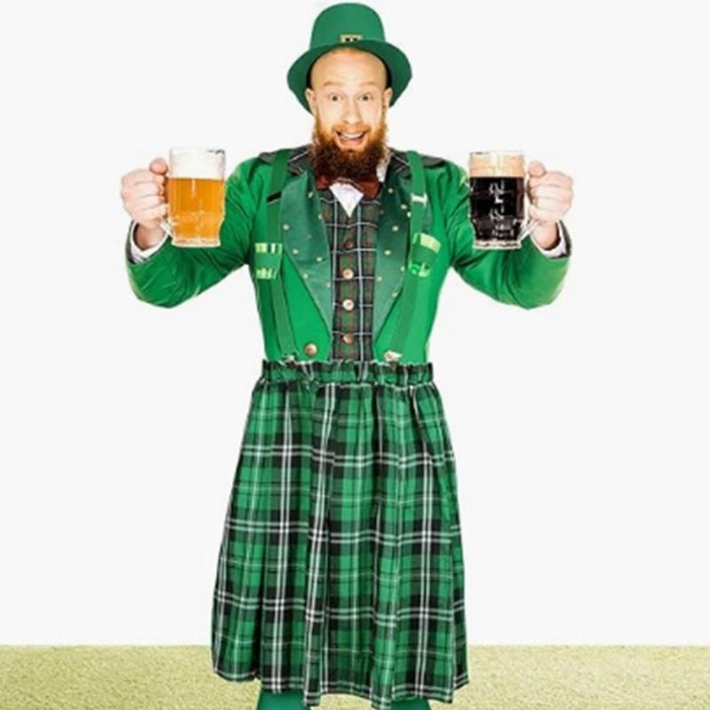 Patrick's Celebration Accessory Set Fabric Items Costume Outfit For Festive Costuming In Parties And Gatherings