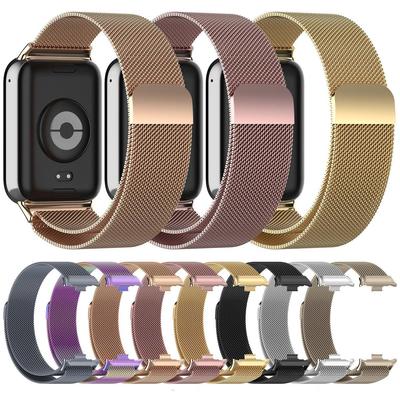 Milanese Loop Band For Redmi Watch 4 Stainless Steel Mesh Strap for Xiaomi Mi Band 8 Pro Bracelet Wristband