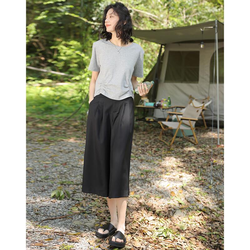 Demana Women's Pleated Culottes