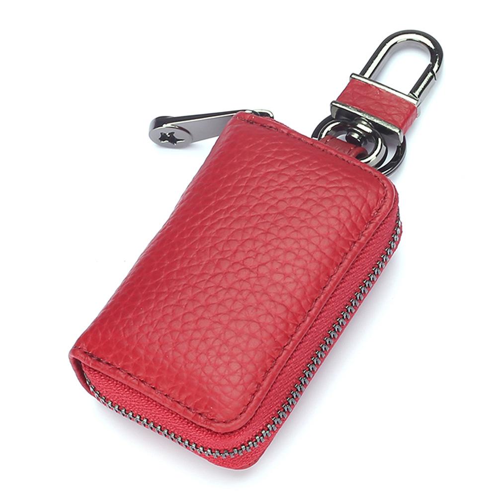 Car Key Bag Men's Mini Logocarkeyholder Zipper Key Bag Compact