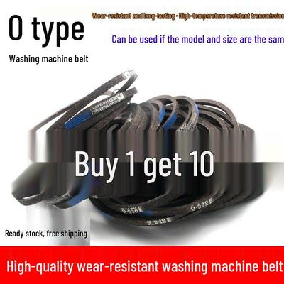 **High-Quality Wear-Resistant Washing Machine O-Type V-Belt - Buy 1 Get 5/10 for Semi/Fully Automatic Machines**