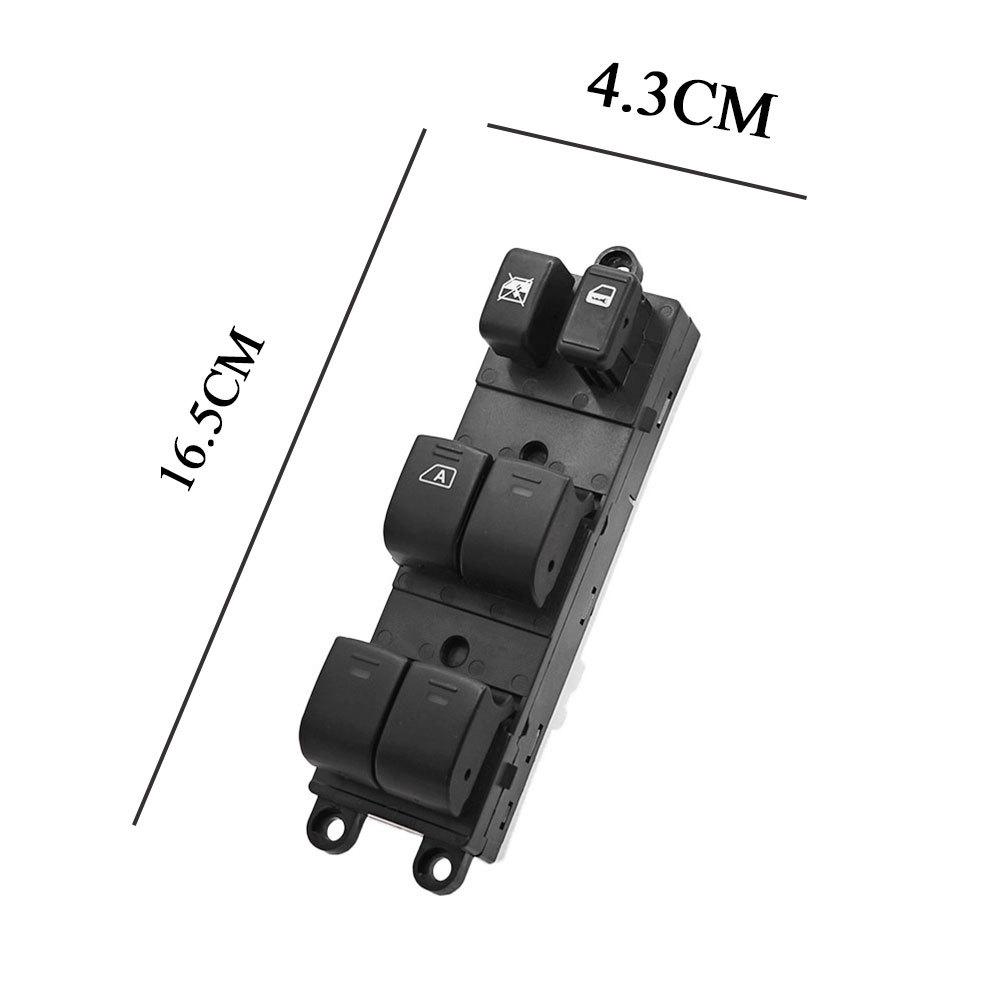 25401-ZP40B fits the main switch for the left-hand drive power window regulator in Nissan Teana. Electric