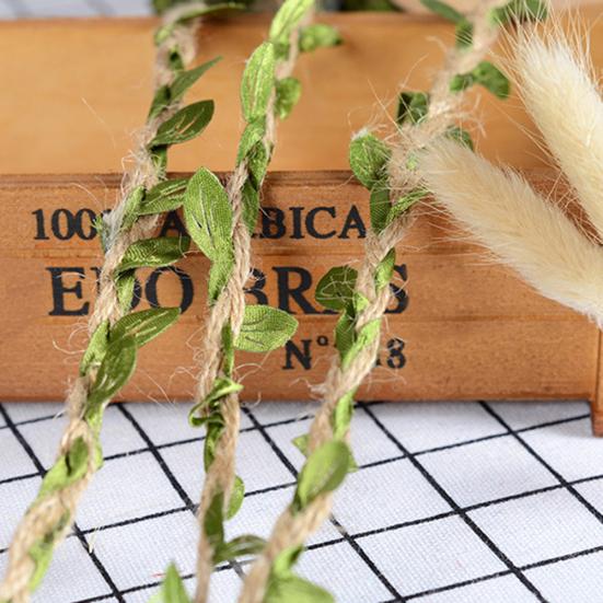 10 m list přírodní hesenská juta provázek lano pytlovina stuha DIY řemeslná párty dekorace