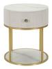 Bed Side Montpellier Cream Cm Ø 42X48