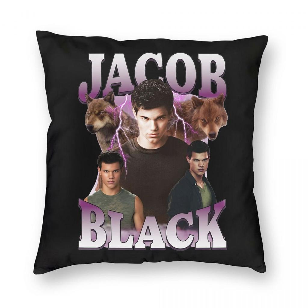 Twilight Saga Comic Retro Pillowcase Printed Polyester Cushion Cover Decoration Throw Pillow Case Cover Home Zippered Xcm