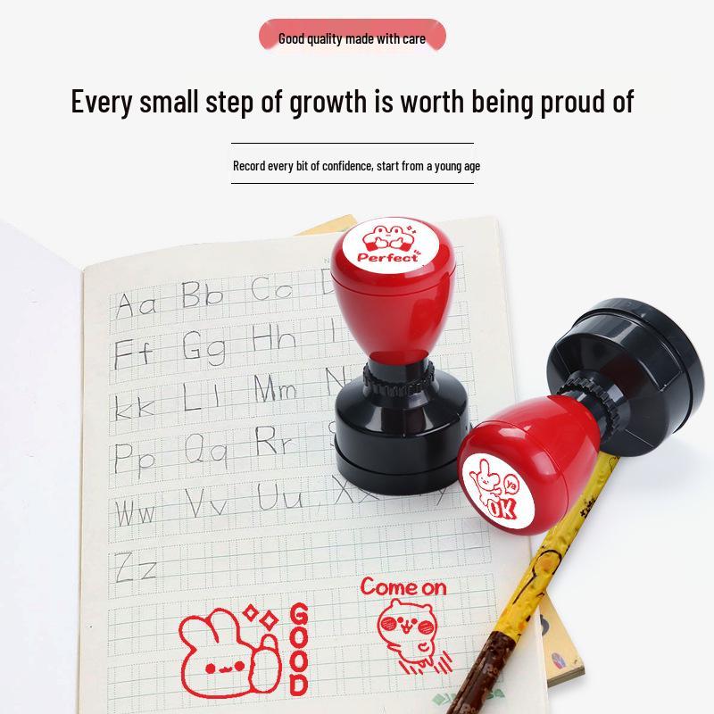 English Teacher Praise Stamp Set: Emoji & Comment Stamps for Grading & Rewarding Homework.