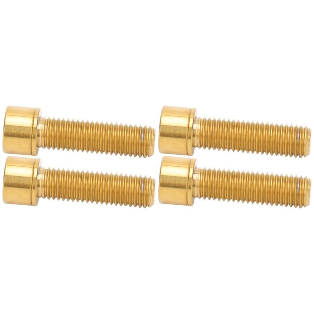 4Pcs Titanium Alloy Bicycle Stem Screws With Washers Stem Inner Hex Screws  Stem Assembly