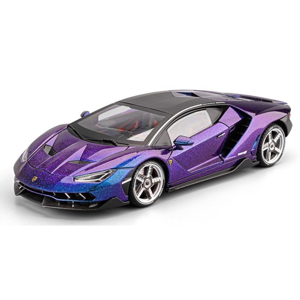 1/18 Lamborghini Centenario LP770-4 Supercar Alloy Car Diecasts & Toy Vehicles Metal Toy Car Model Sound and Light Collection Kids Toy