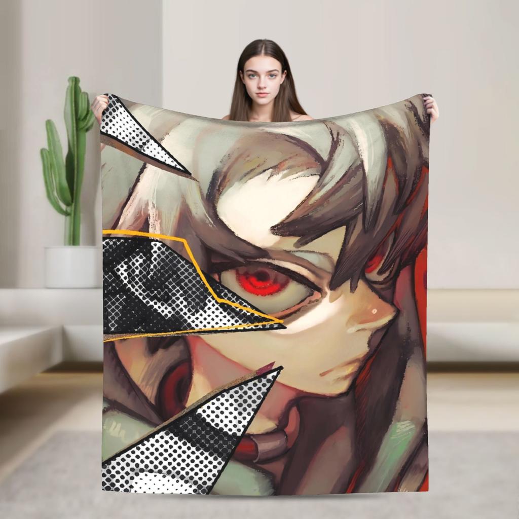 Gachiakuta Manga Rudo Decke Qualität Warm Weich Überwurfdecke Winter Flugzeugreise Wohnzimmer Lustige Tagesdecke