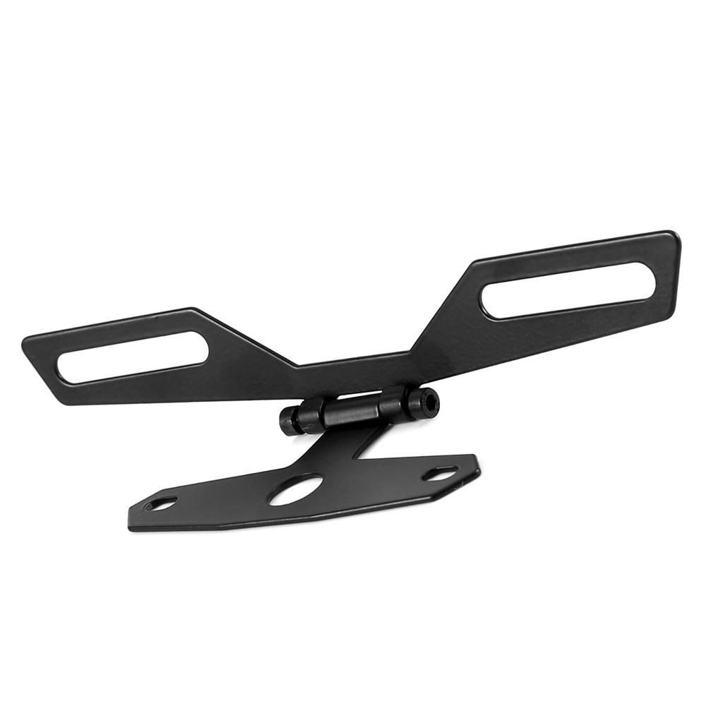 Sammenleggbar nummerskilt Baklysholder Bakre brakettfeste for motorsykkel ATV