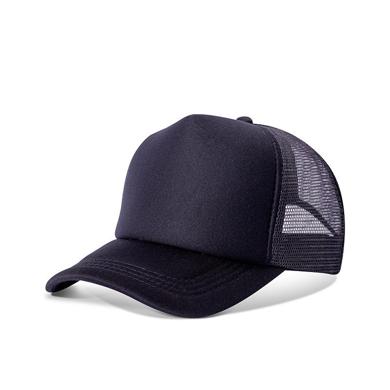 Casquette de baseball en mesh respirant avec design à visière de canard pour la protection solaire - Logo personnalisé disponible