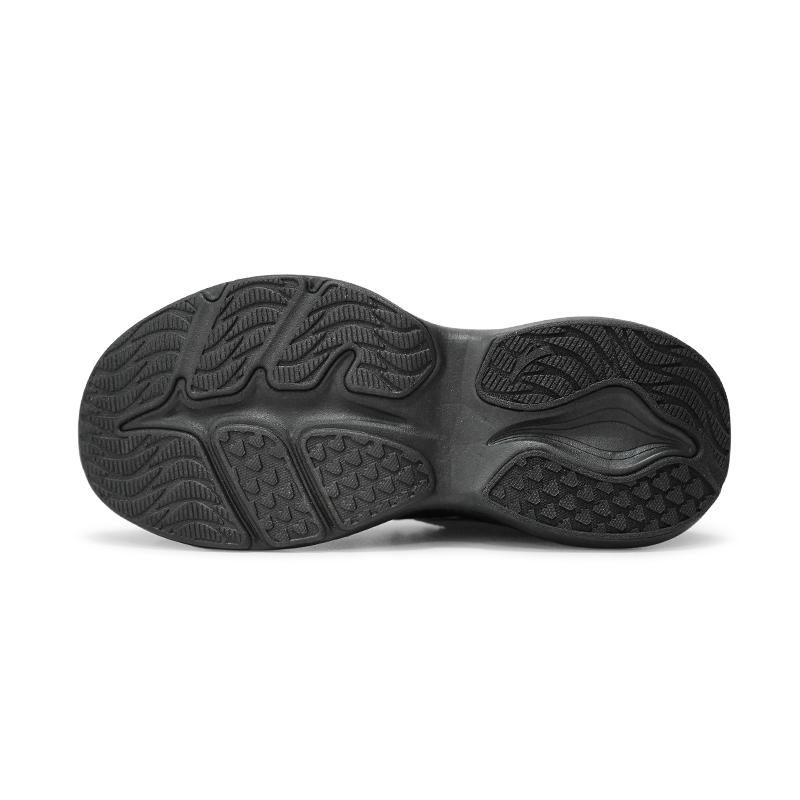 Anta PG Lifestyle Sports Fashion Versatile Comfortable Breathable Low-Top Casual Dad Shoes Men Sneaker Silver Black 112628840R-1