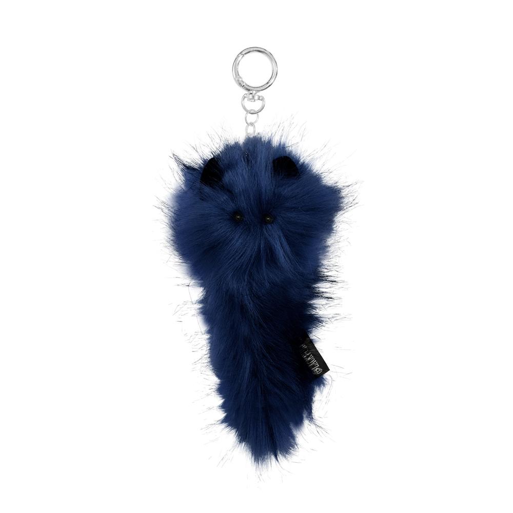 BLACK PURPLE Messy Gok Keyring Messy Gok Keyring_Navy