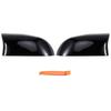 1 Pair Rearview Mirror Covers for 2014-2018 BMW X3 F25, X4 F26, X5 F15, X6 F16
