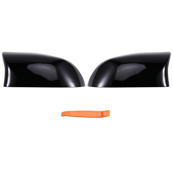 1 Pair Rearview Mirror Covers for 2014-2018 BMW X3 F25, X4 F26, X5 F15, X6 F16