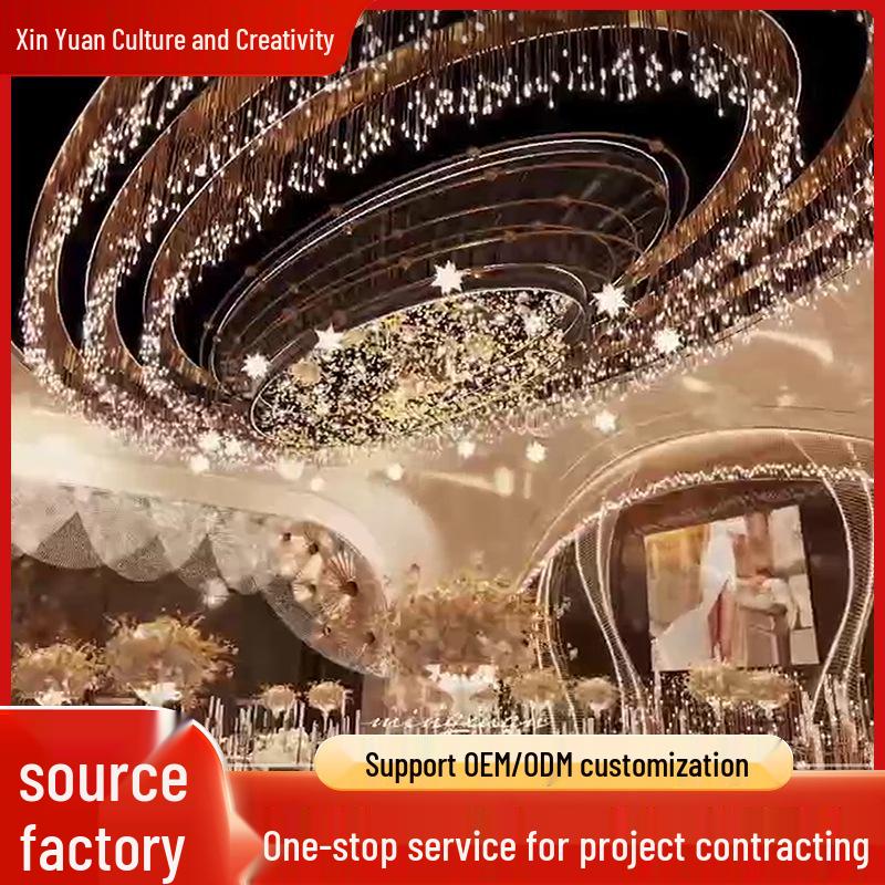 European-Style Crystal Chandelier: Wrought Iron Wedding & Home Decor Lighting Custom Height Unlimited