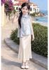 2026 Girls' Summer Chinese Style Qipao & Hanfu Dress Set