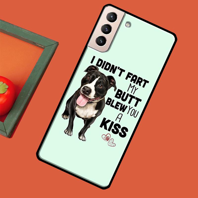 Pit Bull Lovely Pet Dog Pitbull Case For Samsung Galaxy S23 S22 Plus S8 S9 S10 Note 10 Note 20 Ultra S20 FE S21 Ultra Coque