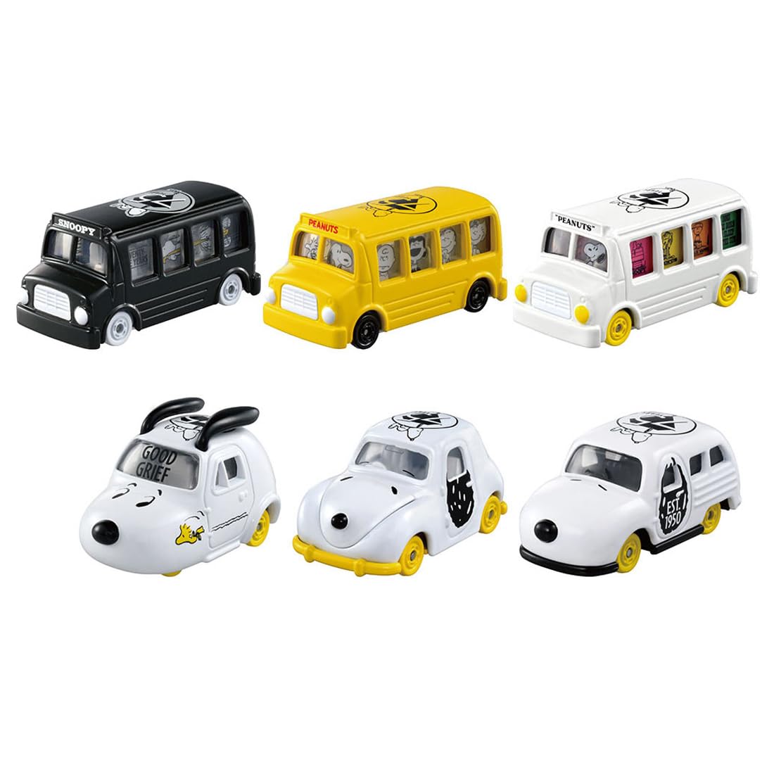 

TAKARA TOMY Tomica Dream Tomica PEANUTS 75th Anniversary Dream Tomica Collection Boxed Miniature Car Toy for Ages 3 and Up