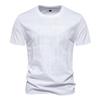 Men's Casual Loose T-shirt Crew Neck Short Sleeve Embroider Print T-shirt for Male Summer Breathable Lightweight Soft Shirt Work Vacation Pullover Top