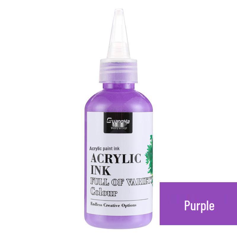 Wide Acrylic Marker Refill, 120ml Water-Based Pigment Ink for Kids' Art & Graffiti.