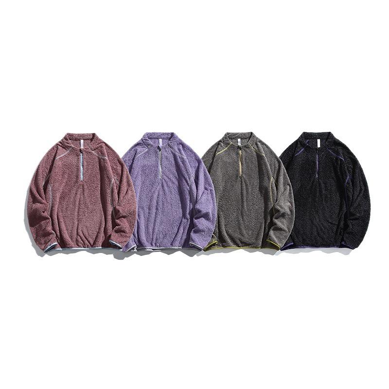 Unisex Lightweight Breathable Fleece Jacket for Fall and Winter