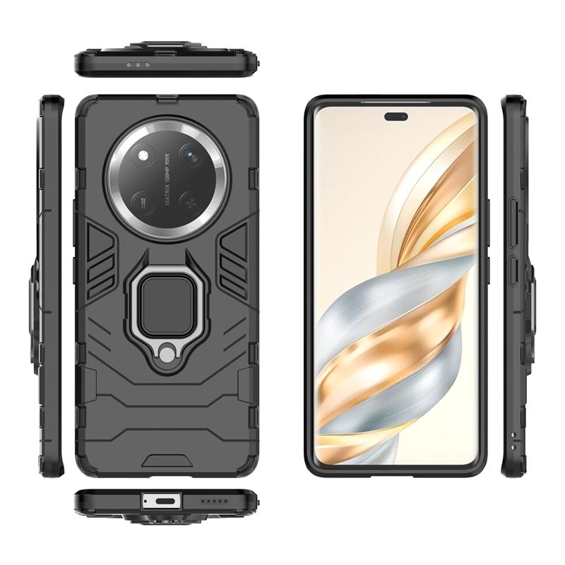 For Honor Magic 7 Lite Case Anti-knock Armor Magnetic Suction Stand Back Cover For Honor Magic 7 Lite Case For Honor Magic7 Lite