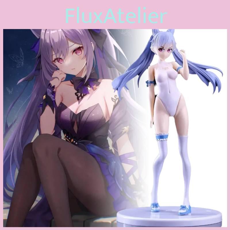 Impact Keqing Genshin Swimwear Figurine Game Cartoon Model Statuary Gift Toy
